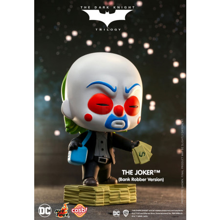 The Dark Knight Trilogy Cosbi Mini figúrka The Joker (Bank Robber) 8 cm